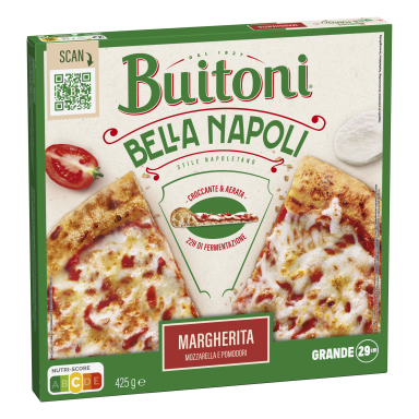 BUITONI BELLA NAPOLI MARGHERITA PIZZA SURGELÉE 425G | frontview