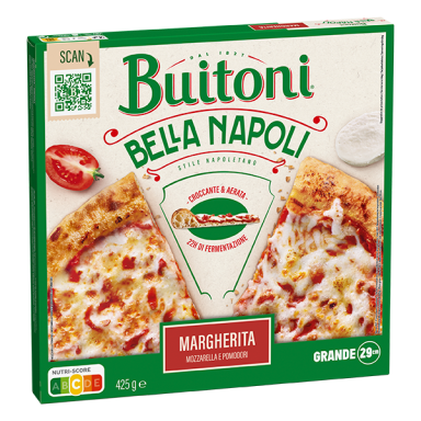 BUITONI BELLA NAPOLI MARGHERITA PIZZA SURGELÉE 425G