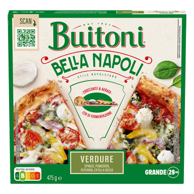 BUITONI BELLA NAPOLI VERDURE TIEFKÜHLPIZZA 475G