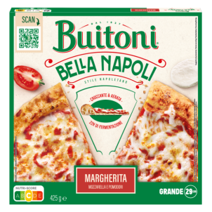 BUITONI PIZZETTA MARGHERITA TIEFKÜHLPIZZA 425 G