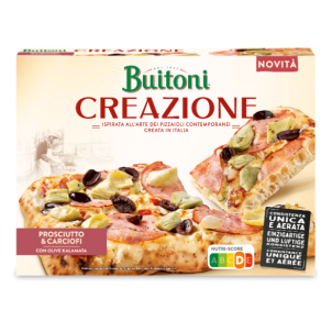 BUITONI PIZZA CREAZIONE PROSCIUTTO E CARCIOFI 435G