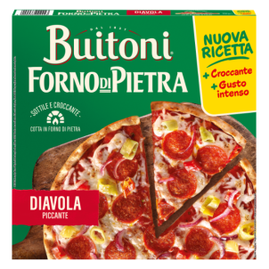 BUITONI FORNO DI PIETRA DIAVOLA PICCANTE TIEFKÜHLPIZZA 350G
