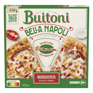 BUITONI BELLA NAPOLI MARGHERITA PIZZA SURGELÉE 425G